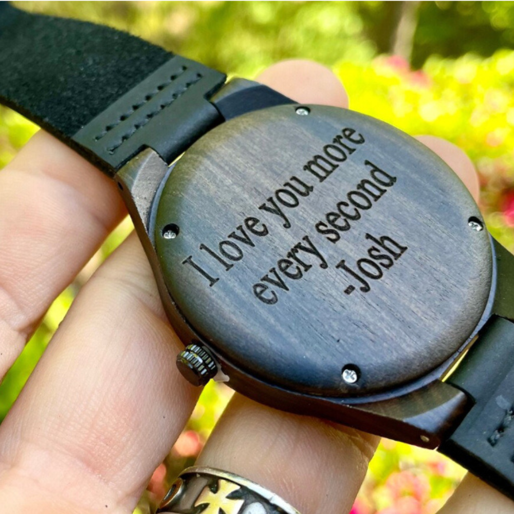 Personalized Wooden Watch