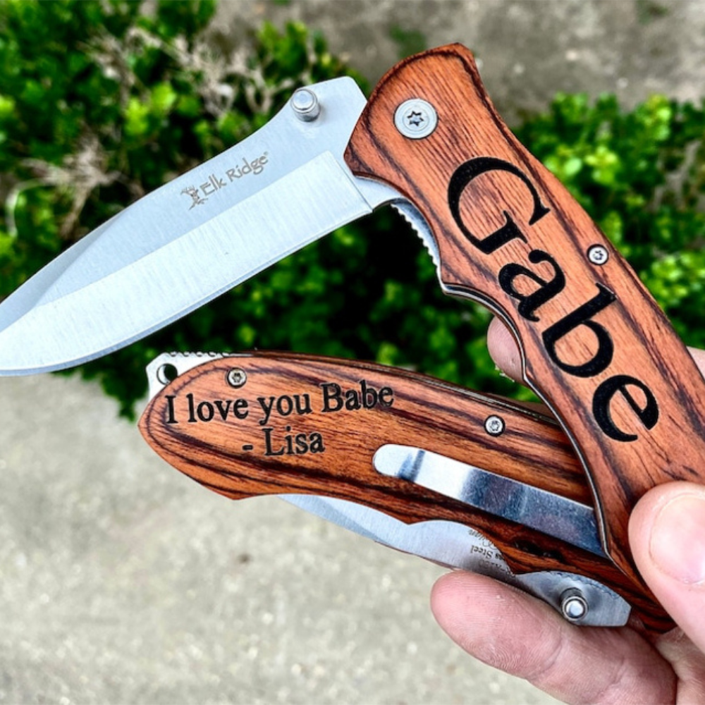 Personalized Engraved Pocket Knife