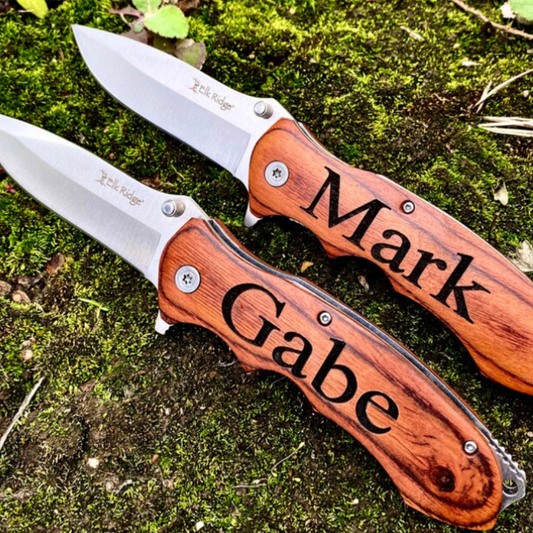 Personalized Engraved Pocket Knife