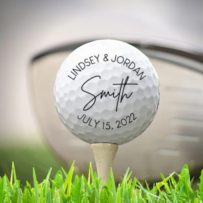 Personalized Golf Balls