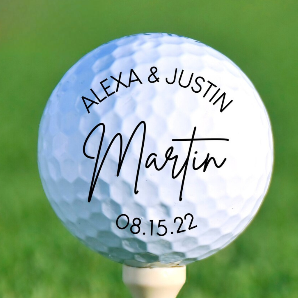 Personalized Golf Balls