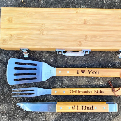 Personalized Grilling Tool Sets