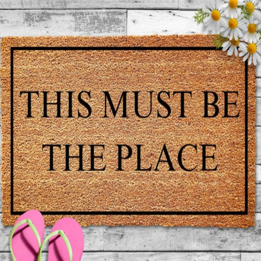 Welcome Quote Design Doormat