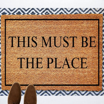 Welcome Quote Design Doormat