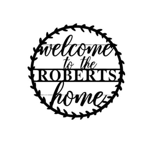 Welcome Sign For Front Porch