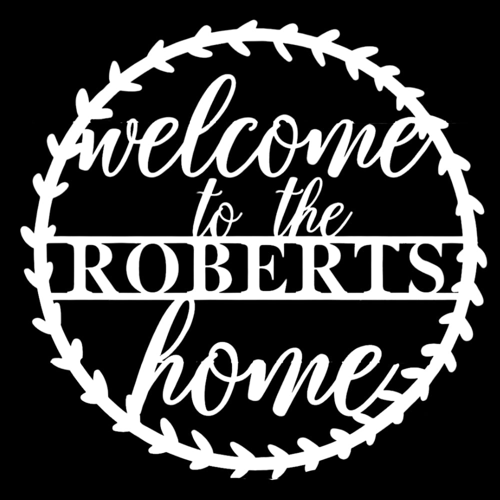 Welcome Sign For Front Porch