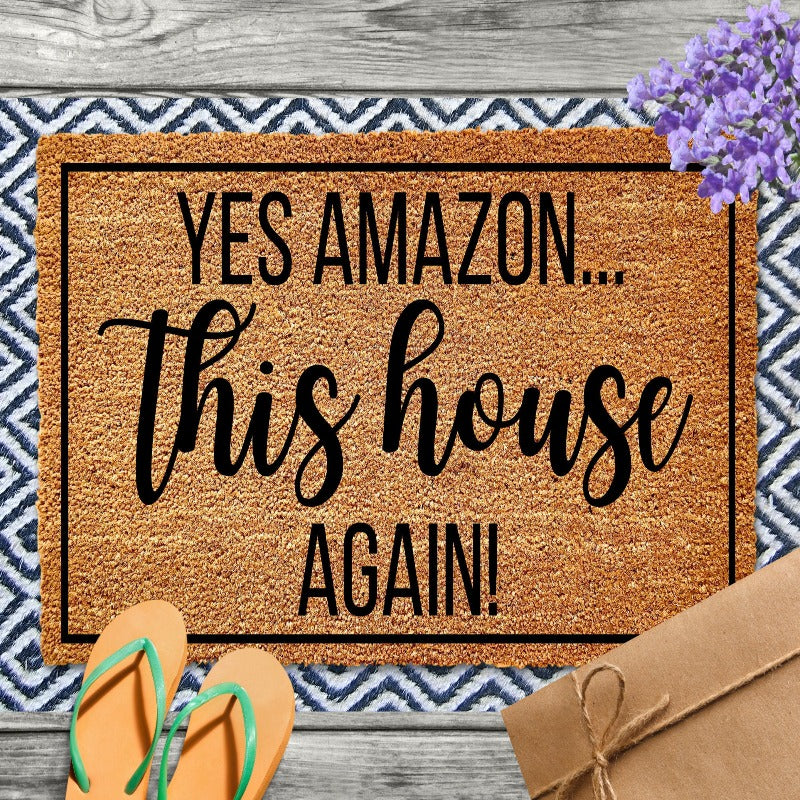 Porch Decor Printed Doormat