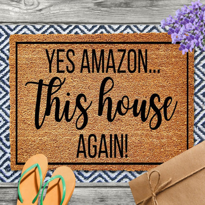 Porch Decor Printed Doormat