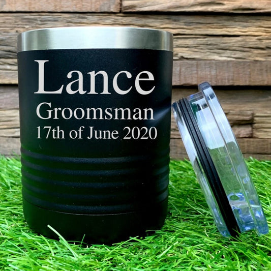 Engraving Groomsmen Tumbler