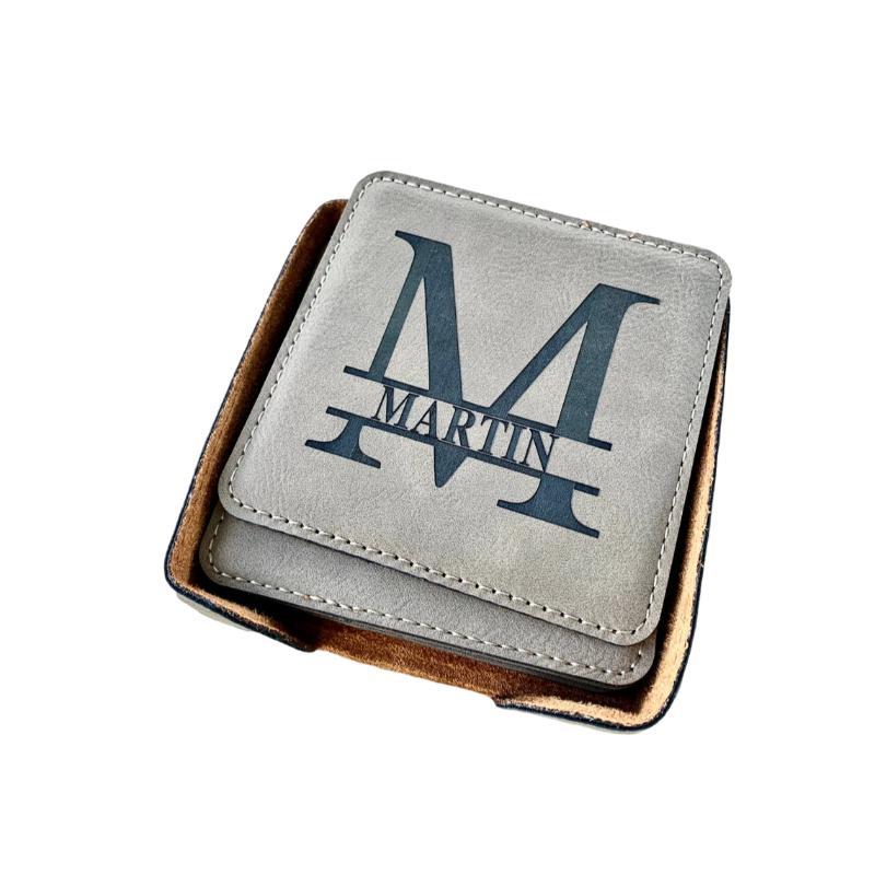 Personalized Engraved Coasters Set Of 6