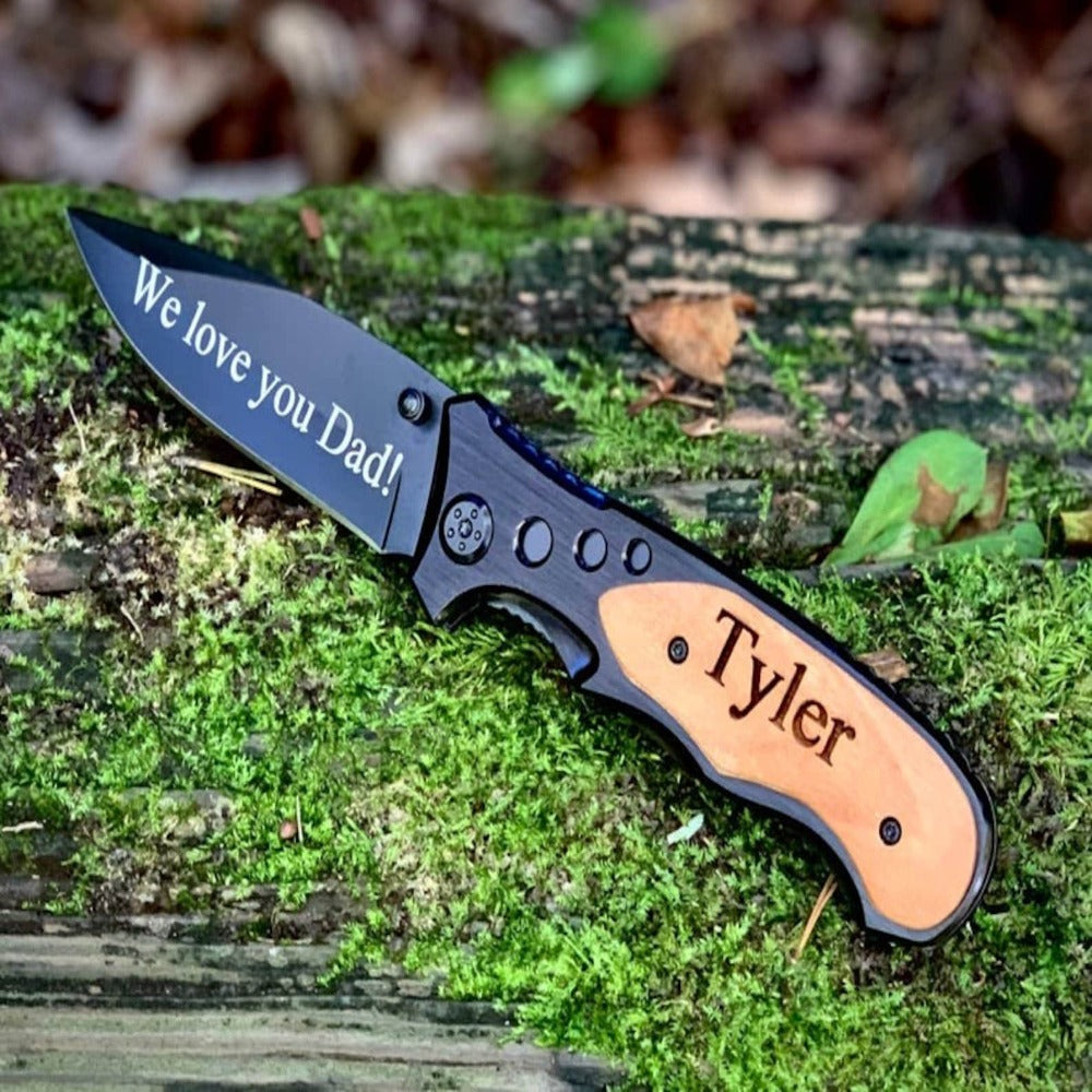  Personalized Blade Custom Engraved Knife