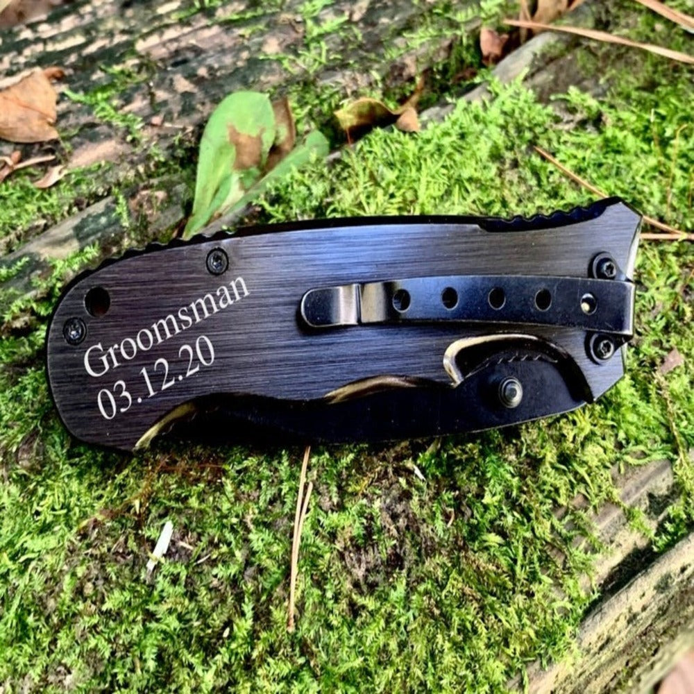  Personalized Blade Custom Engraved Knife