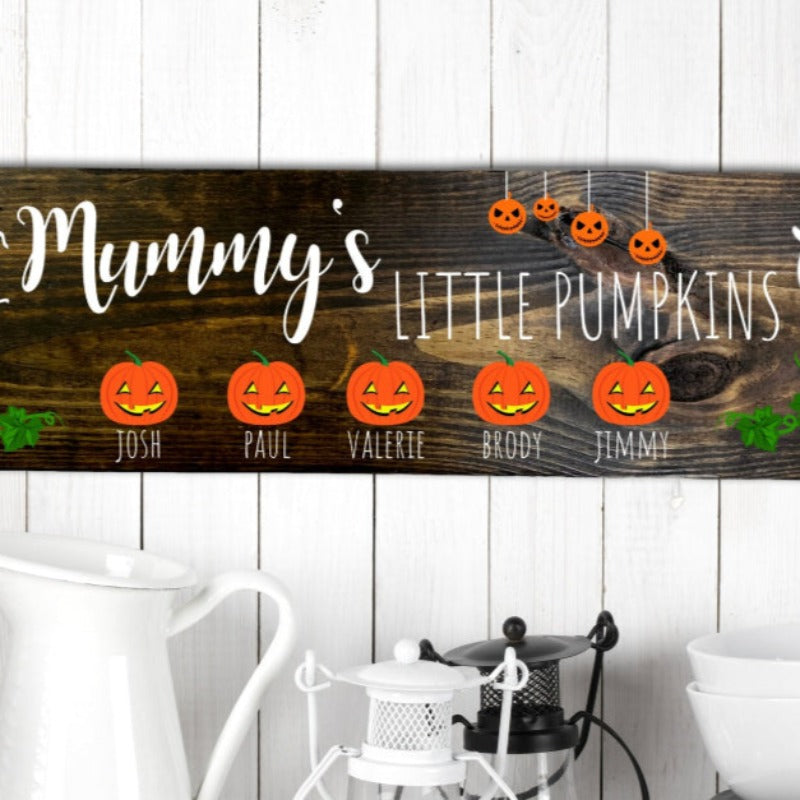 Personalized Halloween Wall Decor