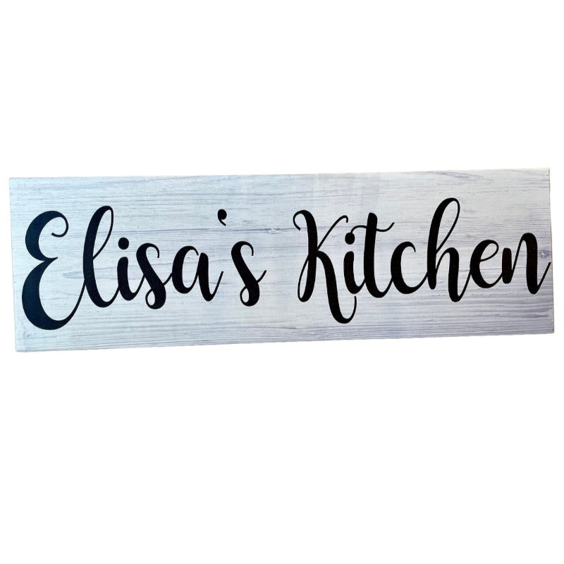 Custom Kitchen Sign