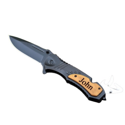 Personalized Groomsmen Gift Pocket Knife