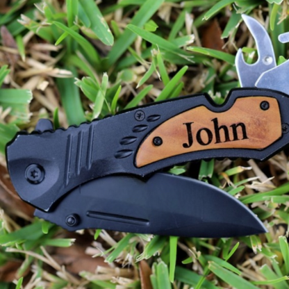 Personalized Groomsmen Gift Pocket Knife