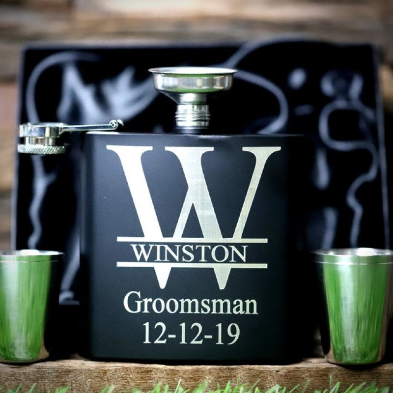 Personalized Flask Set