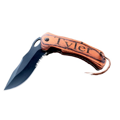 Laser Engraving Pocket Knife Gift