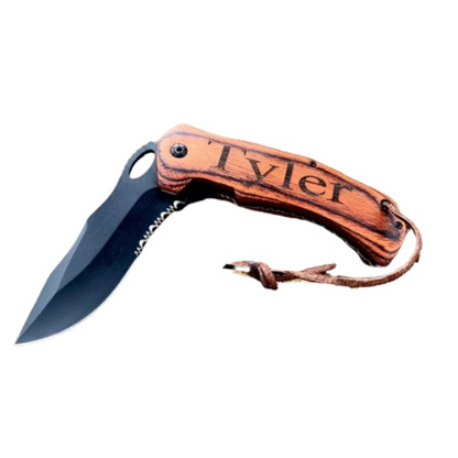 Engraved Pocket Knife For Groomsmen