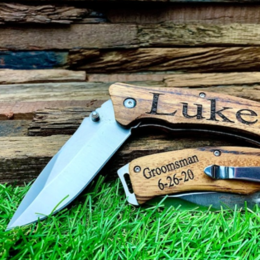 Groomsmen Proposal Personalized Knife