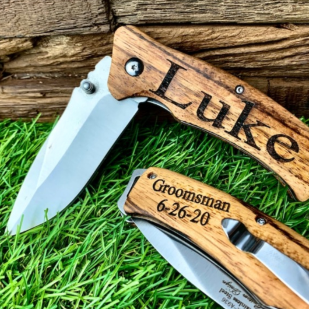 Groomsmen Proposal Personalized Knife