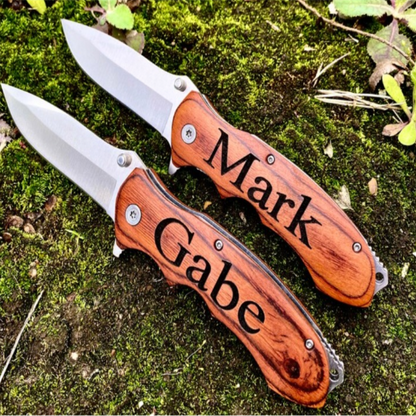 Engraved Pocket Knife