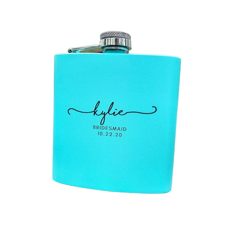 Personalized Bridesmaid Flasks