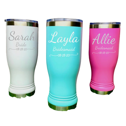 Engraved Bridesmaid Tumbler