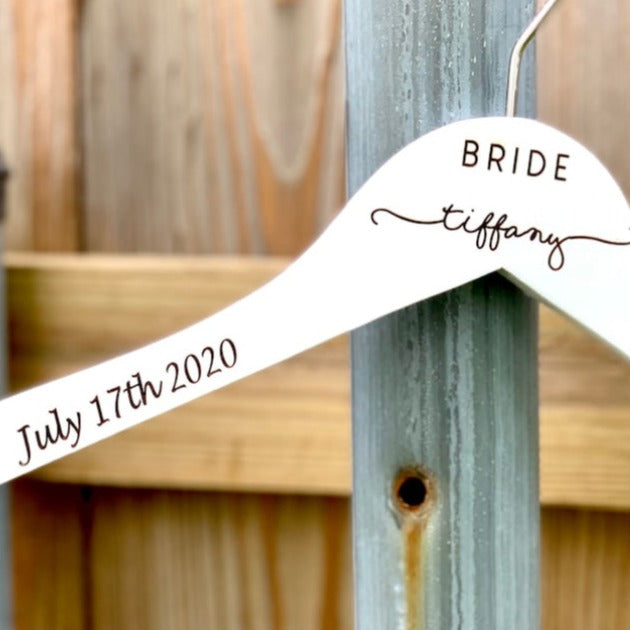 Custom Bridal Hanger