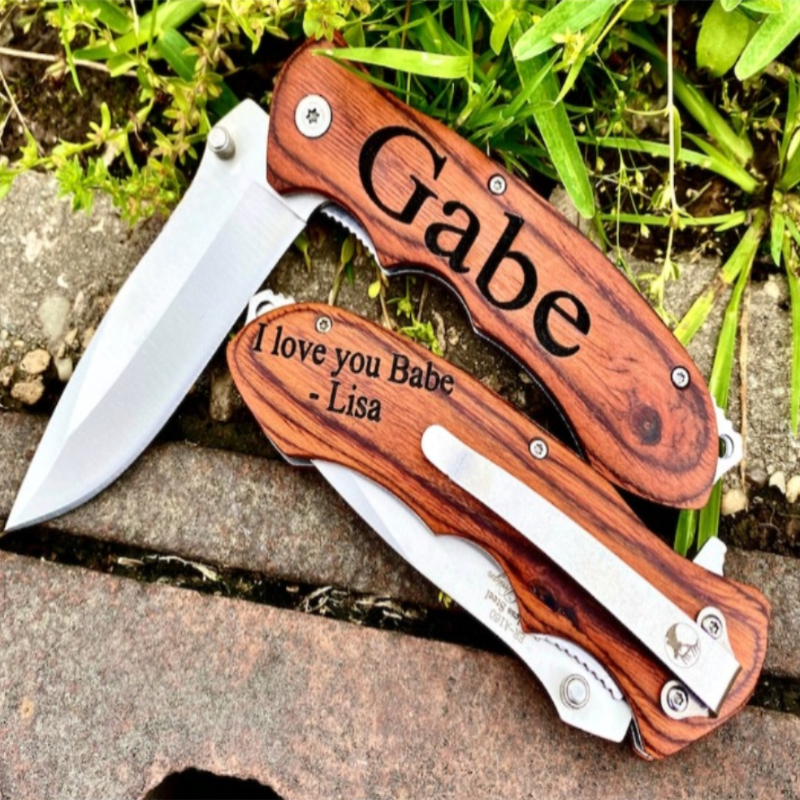 Engraved Pocket Knife