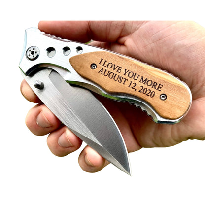 Engraved Personalized Pocket Knife