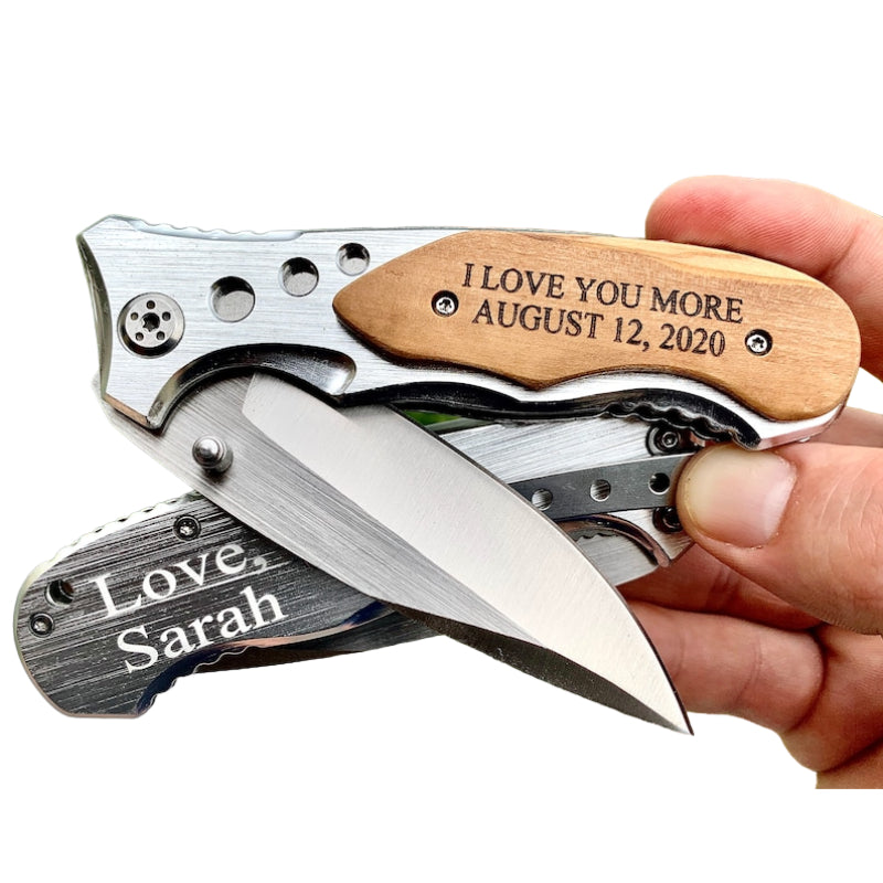 Engraved Personalized Pocket Knife