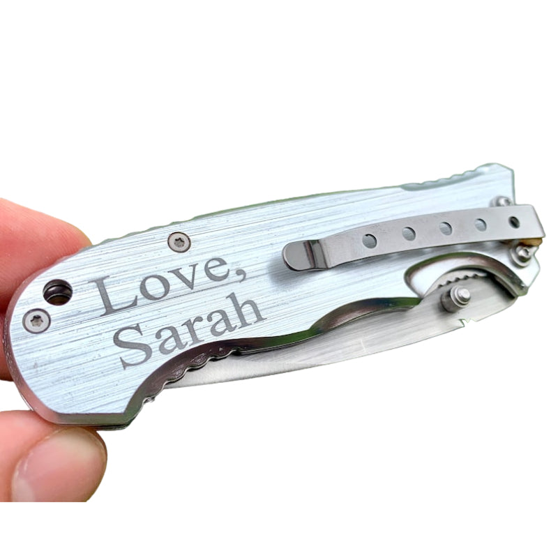 Engraved Personalized Pocket Knife