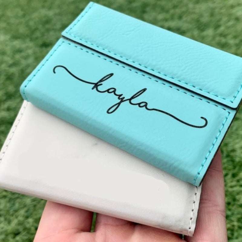 Personalized Business Card Holder