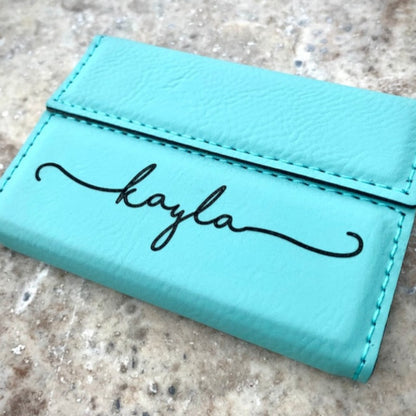 Personalized Business Card Holder