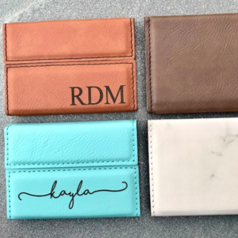 Personalized Business Card Holder