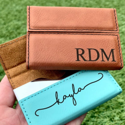 Personalized Business Card Holder