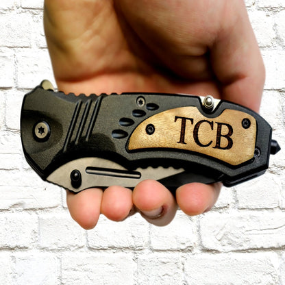 Custom Blades Groomsmen Engraved Gift