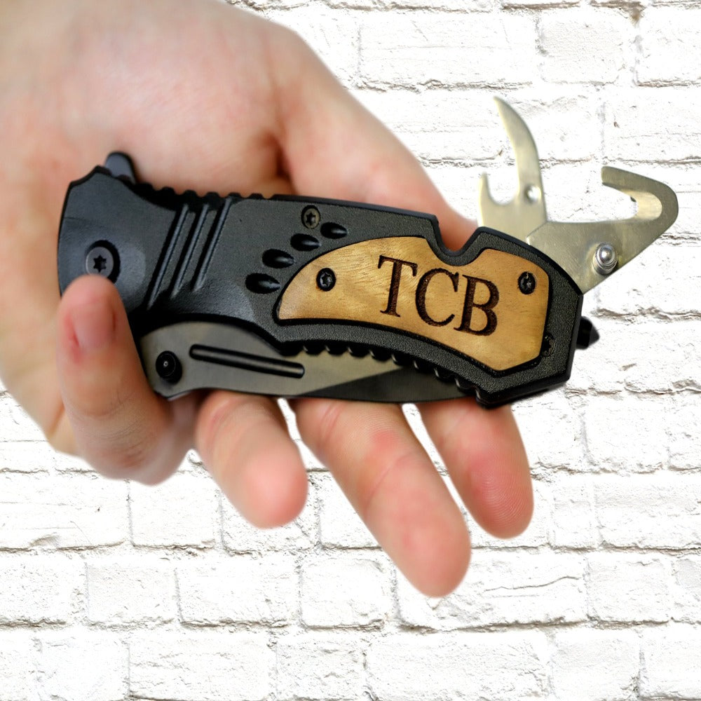 Custom Blades Groomsmen Engraved Gift