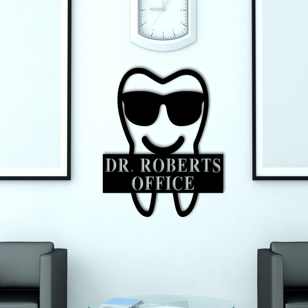 Dental Office Decor Custom Metal Sign