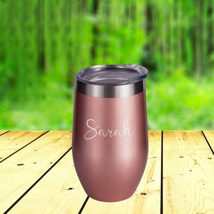 Custom Bridesmaid Tumbler Personalized Wine Cup