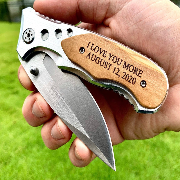 Engraved Elegance Personalized Knife Gift
