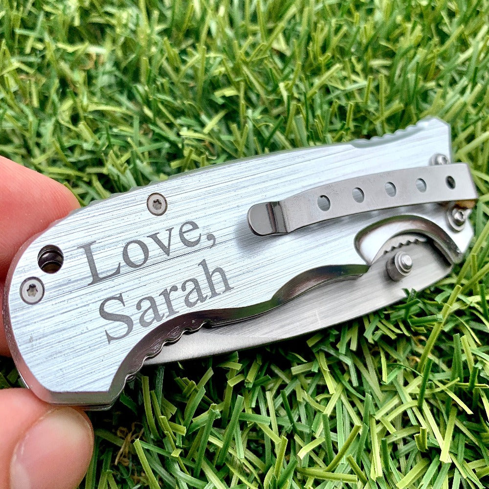 Engraved Elegance Personalized Knife Gift