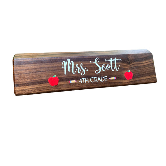 Personalized Desk Name Plate