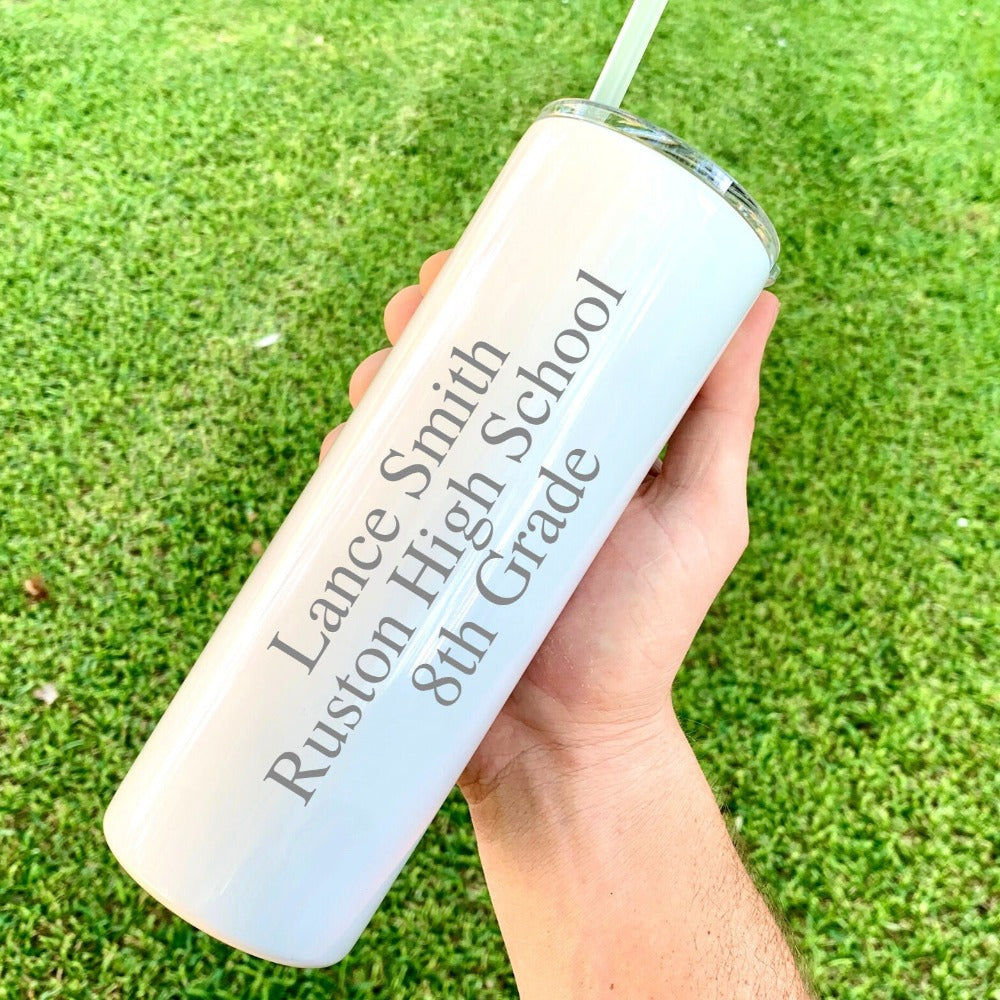 Custom Engraved Tumbler