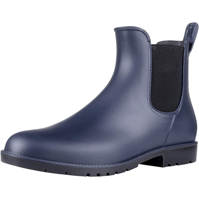 Women's Ankle Rain Boots Waterproof Chelsea Boots