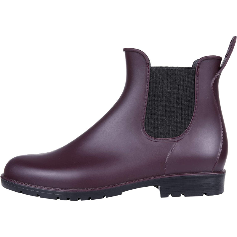 Women's Ankle Rain Boots Waterproof Chelsea Boots