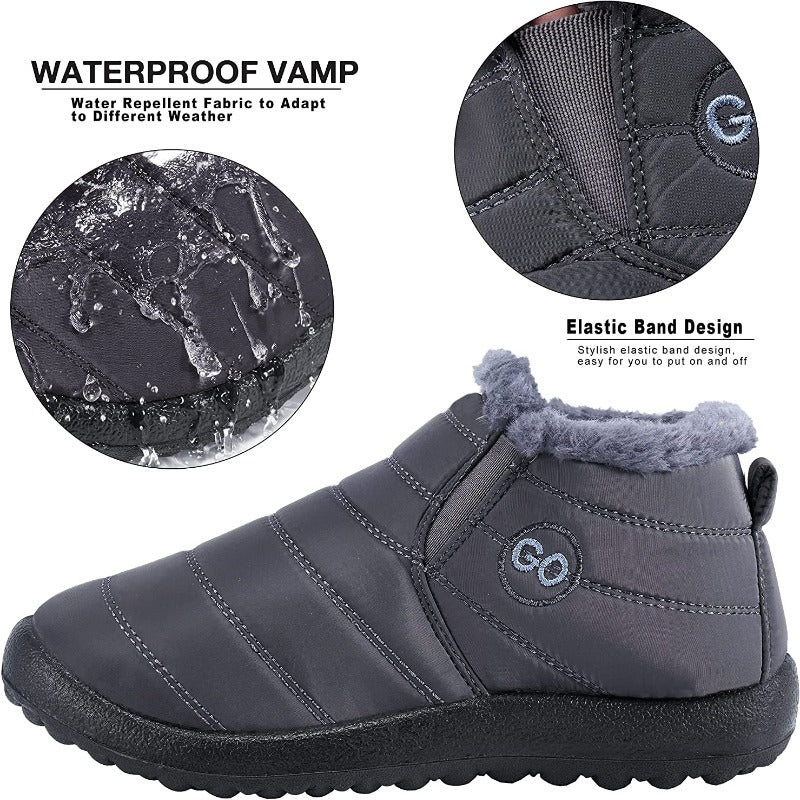 Women's Winter Solid Colors Snow Boots